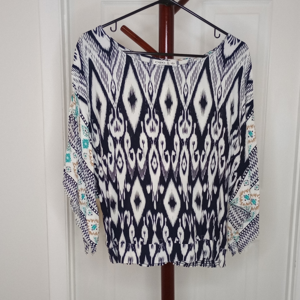 Cato Patterned Blouse